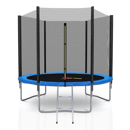  Trampolin Exterior Deluxe 8ft / ø244cm Kaia Sport Trampo Pack De Jardin Con Escalera