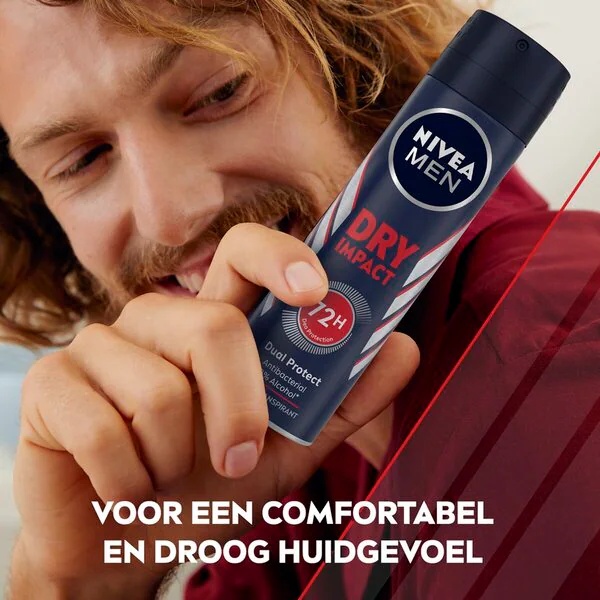 NIVEA Men Dry Impact антиперспирант спреј 150 мл