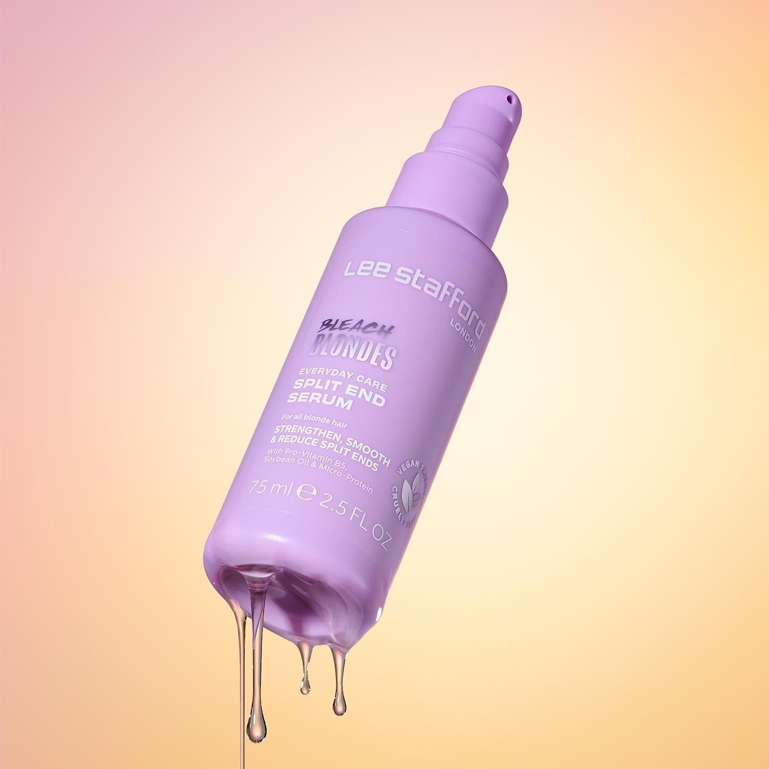 Lee Stafford serum za kosu za izbijeljenu kosu i ispucale vrhove – 75 ml