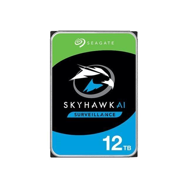 Disco rígido interno - SEAGATE - SkyHawk AI ST12000VE001 - 12 TB - SATA 6Gb/s - buffer de 256 MB