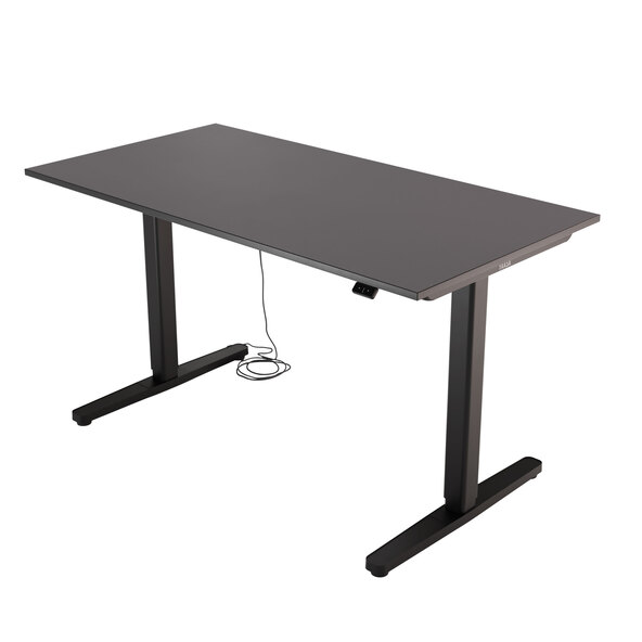 Elektricky výškově nastavitelný stůl Desk Basic, antracit