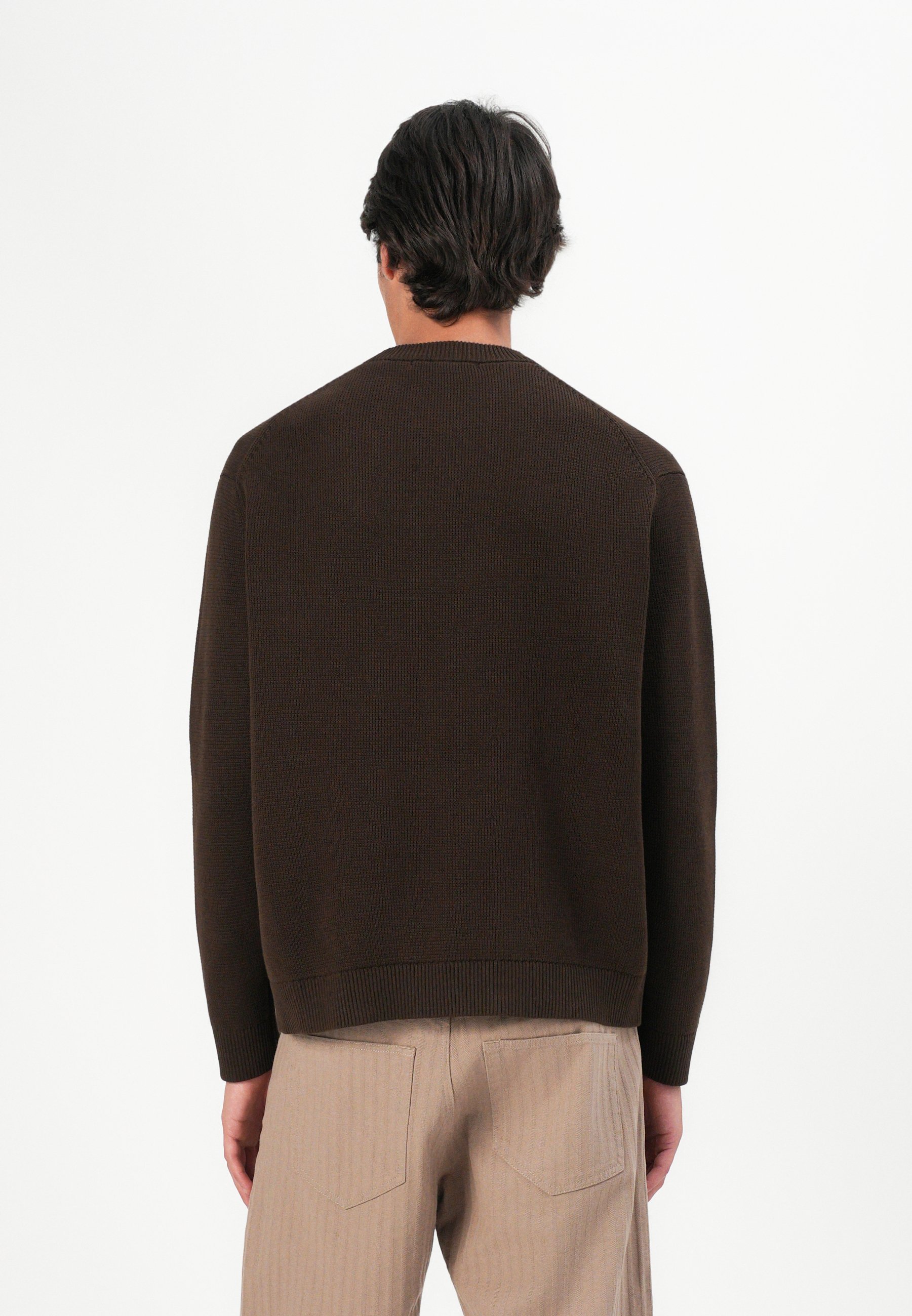 Selected Homme SLHDANE CREW NECK - Jumper - demitasse