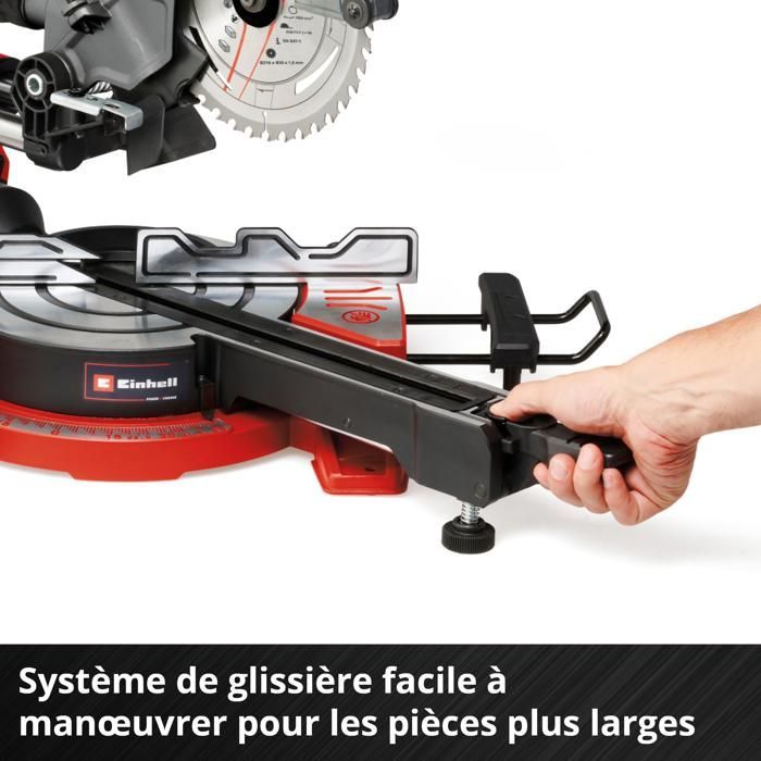 Einhell TE-SM 36/8 L Li-Solo PXC Cordless Sliding Compound Mitre Saw (36V, 210mm blade) Supplied without battery or charger