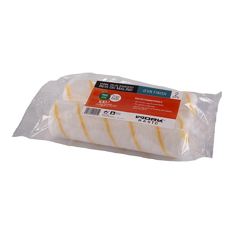 Work Basic-rull 2-pakning 23 cm polyester, Work