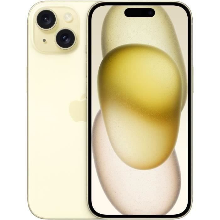 APPLE iPhone 15 256GB Yellow (2023) - Reconditionné - Très bon état