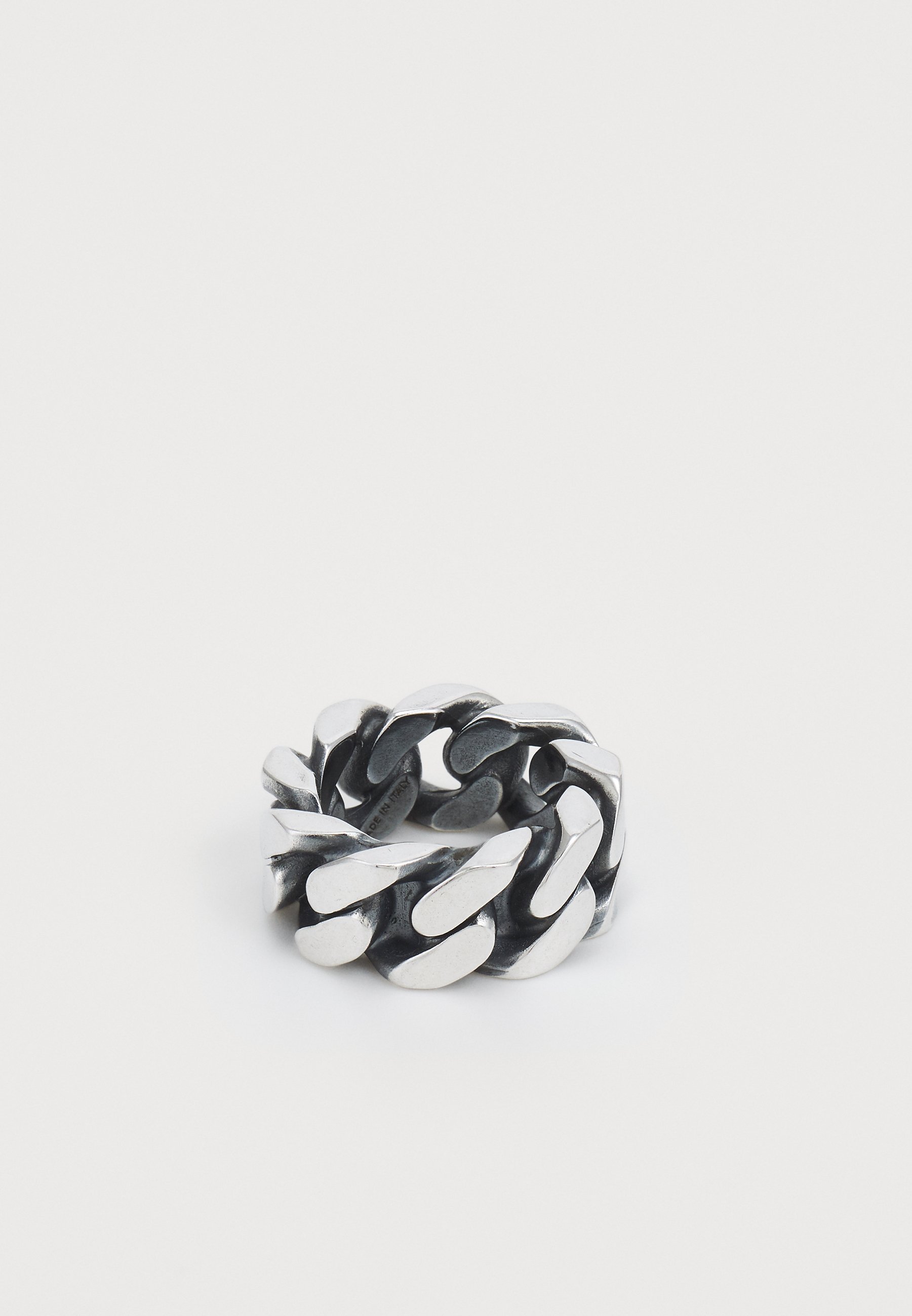 MM6 Maison Margiela MINIMAL LOGO CURB UNISEX - Anello - color argento