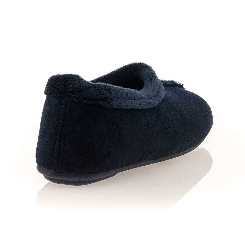 Blaue Herrenpantoffeln