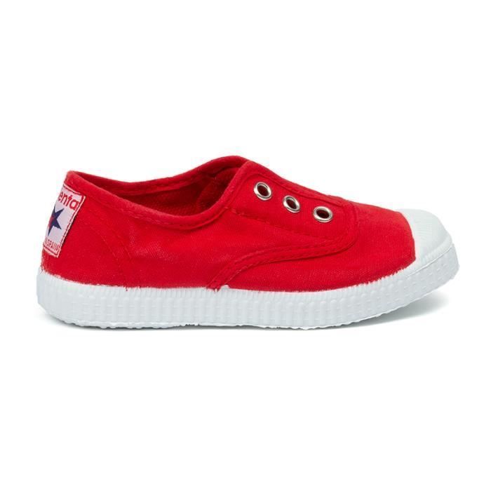 Scarpe lifestyle in tela Cienta Tintado per bambini - rosse