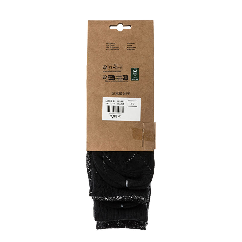 Chaussettes et collants Femme Gris