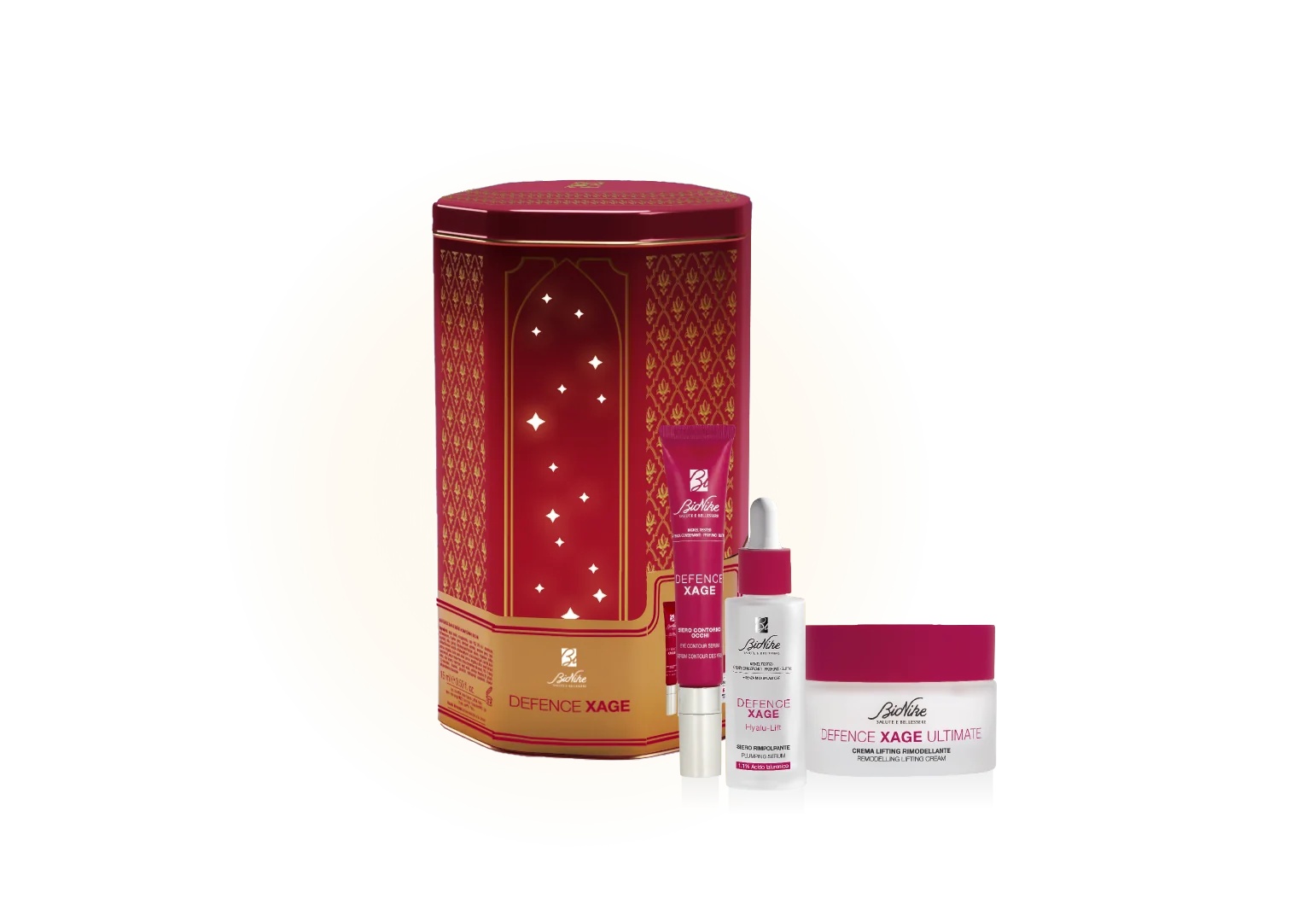 Kit BIONIKE Bionike Xage para o Natal de 2024 - Conjunto de Presente Antienvelhecimento