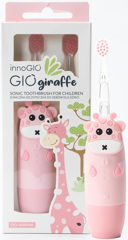 innoGIO GIOGiraffe Sonic zobu birste bērniem
