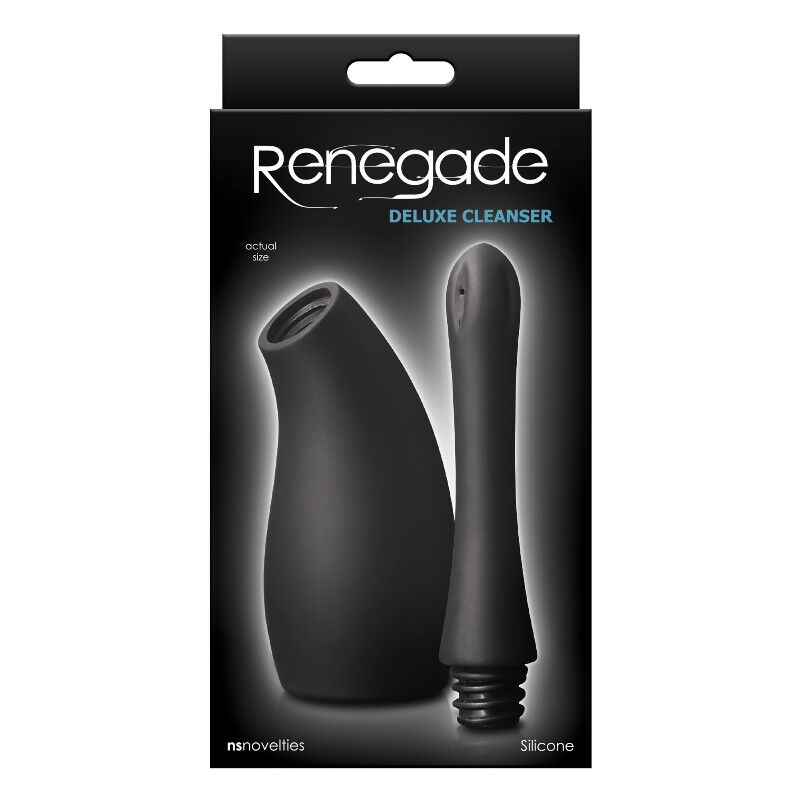NS Novelties Renegade Deluxe sredstvo za čišćenje, crno