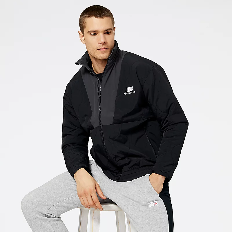 NB Athletics Herren-Outdoorbekleidung – SCHWARZ
