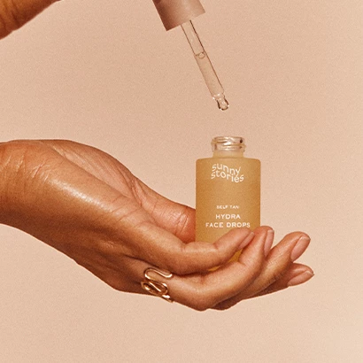 Öntanító hidratáló arccseppek fokozatos barnulásért 30 ml - Sunny Stories