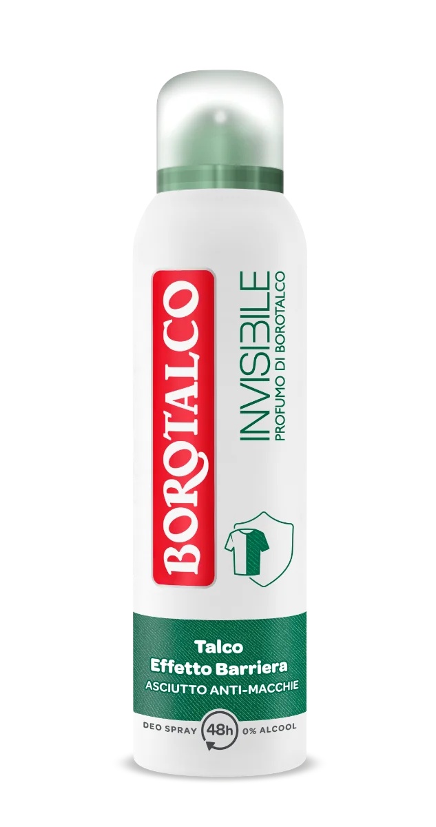 BOROTALCO Borotalco Spray-Deodorant Invisible Green 150 ml 48h Deodorant
