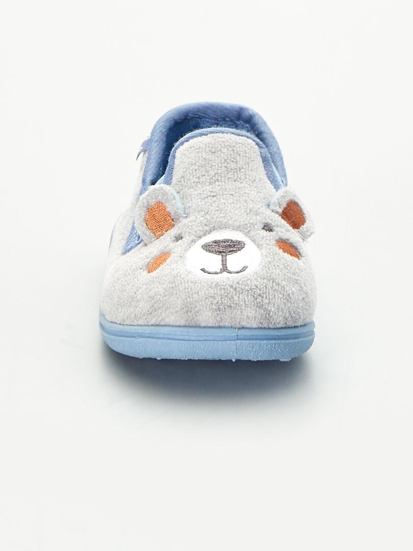 Berenslippers - BLAUW
