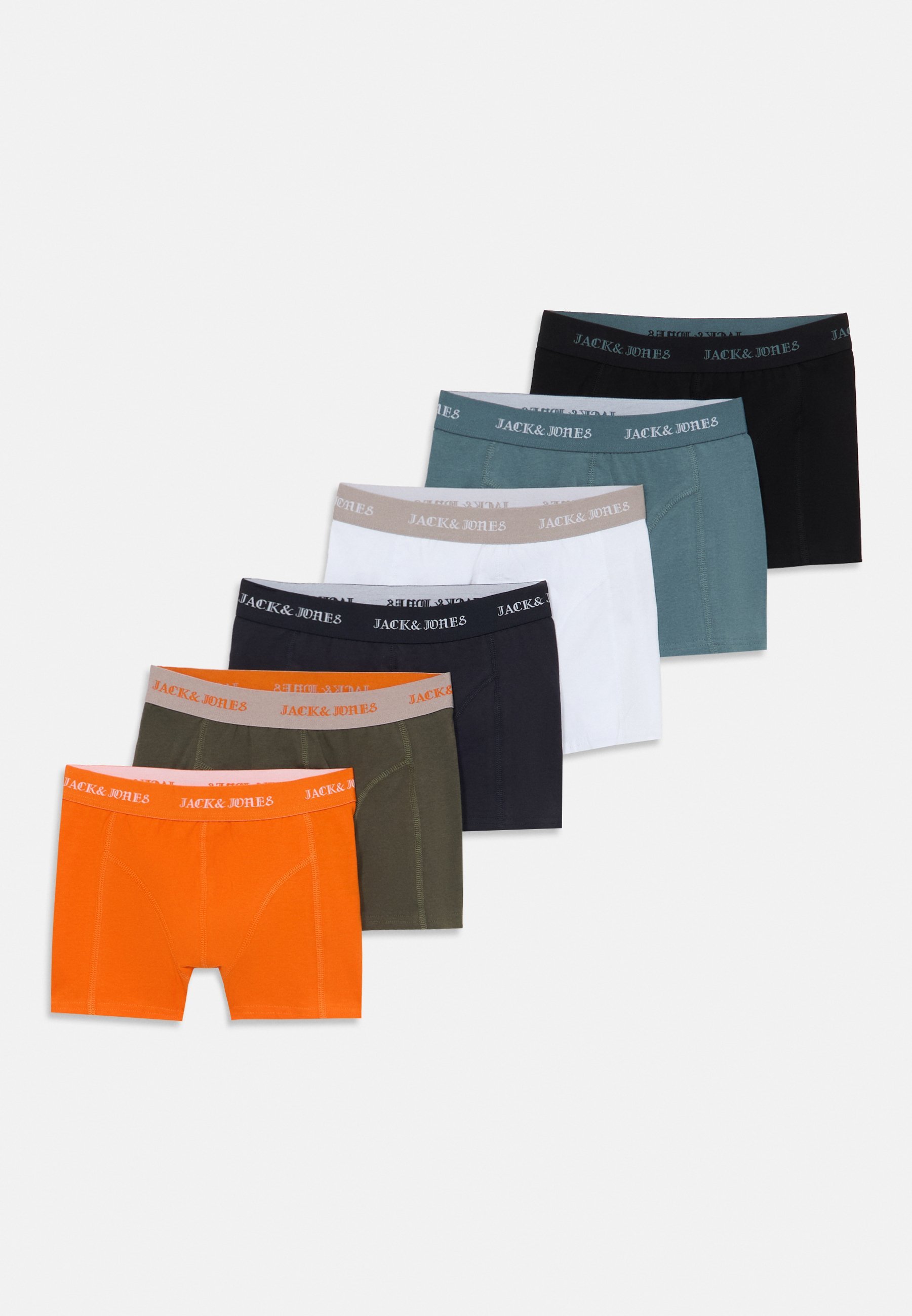 Jack & Jones Junior JACMILES SOLID 7-PACK - Broeken - zwart/wit/druivenblad/donkerblauw/koboldblauw/uitbundigheid/donkerblauw