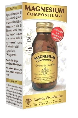 DR. GIORGINI Magnesium Compositum-T 140Verleden
