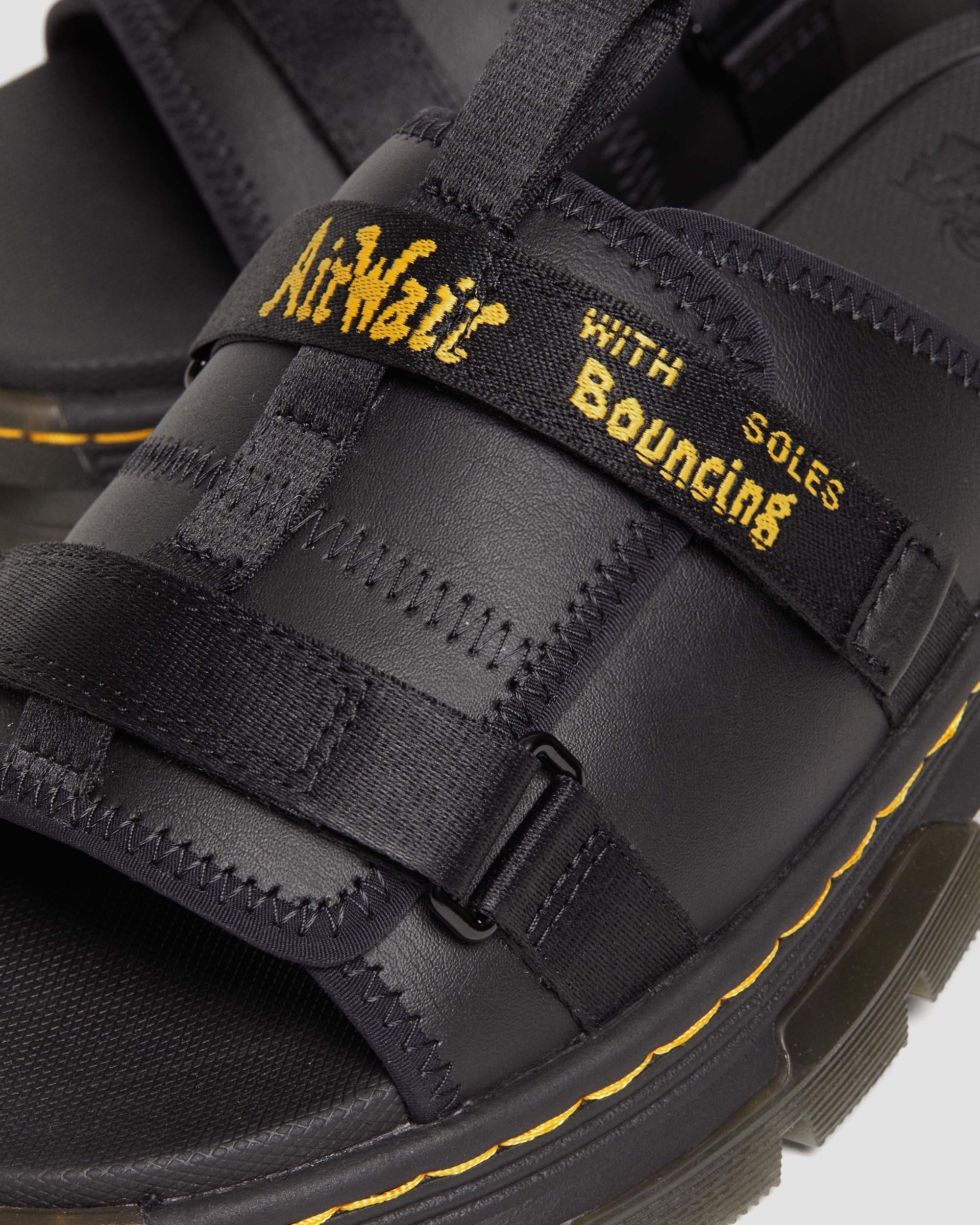 Ayce Leder & Webbing Sandalen