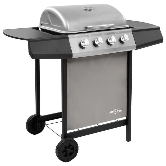 vidaXL Barbecue Gril à Gaz avec 4 Brûleurs Gril d'Extérieur Grille de Cuisson Barbecue de Jardin Barbecue d'Extérieur 48547