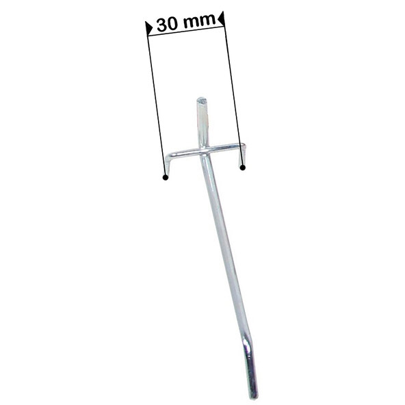 Set de 22 de bucăți de panouri perforate cu cârlige, gri