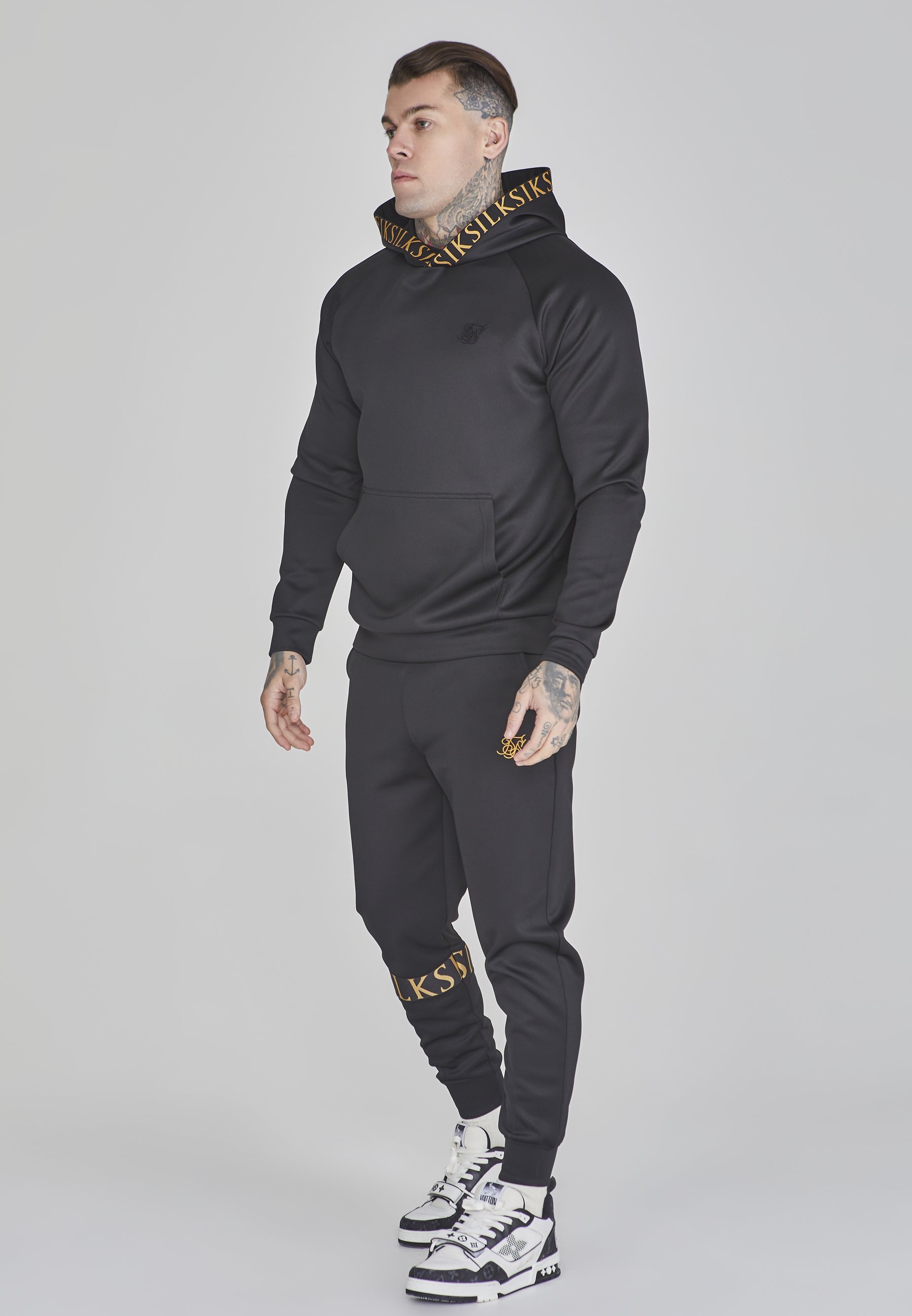 SIKSILK DYNAMIC JOGGERS - Trainingsbroek - zwart