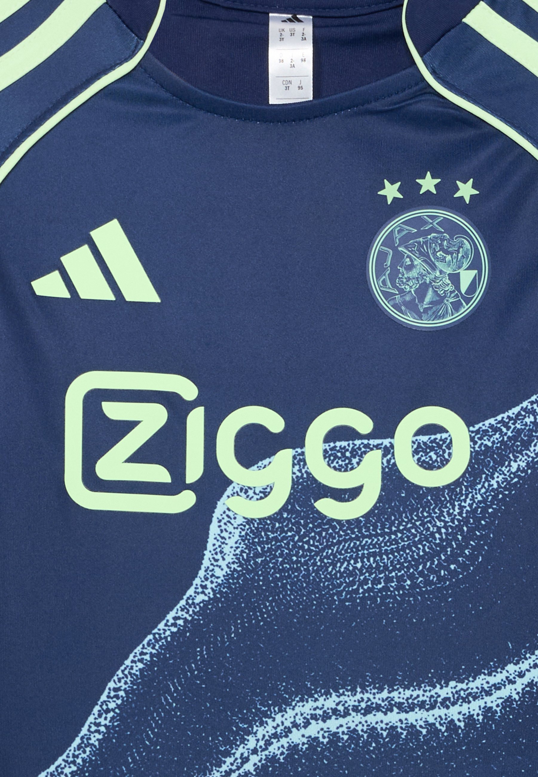 adidas Performance AJAX AMSTERDAM Kinder-Set Unisex - Sport-T-Shirt - Nachthimmel