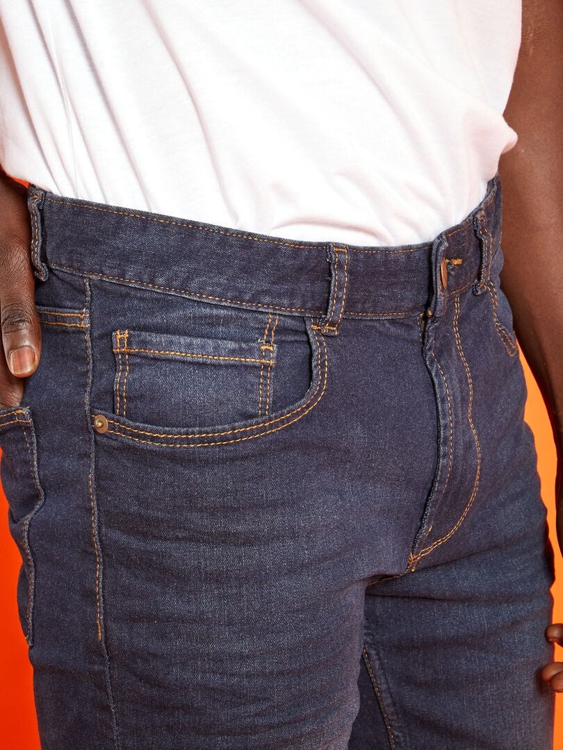 Calça jeans slim - tamanho 32 - Azul índigo