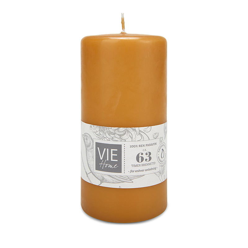 Vela Vie Home Cube. Diámetro: 6,8 cm, altura: 14 cm.