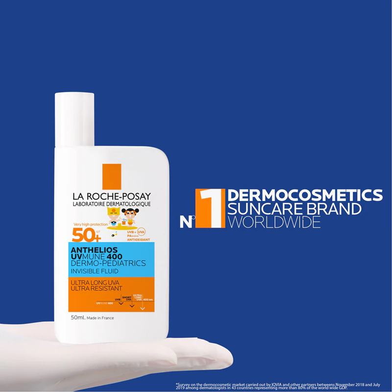 La Roche-Posay Anthelios Dermo-Pediatrics lekki fluid ochronny FPS 50+
