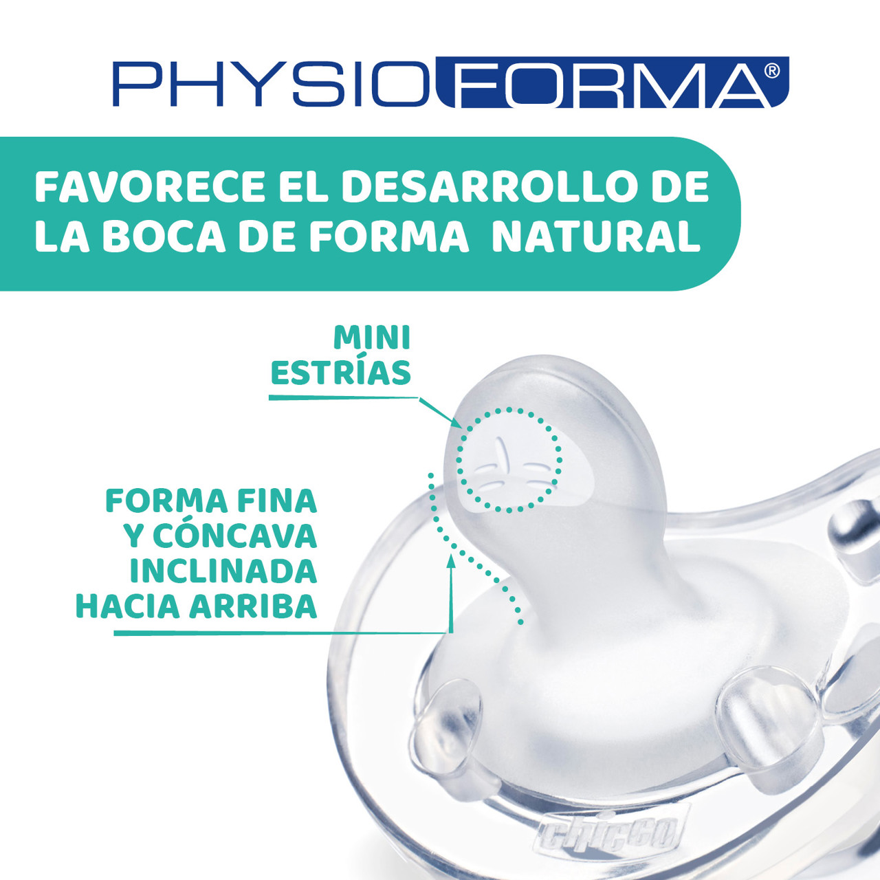 Chupete Physio Luxe σιλικόνη 16-36m