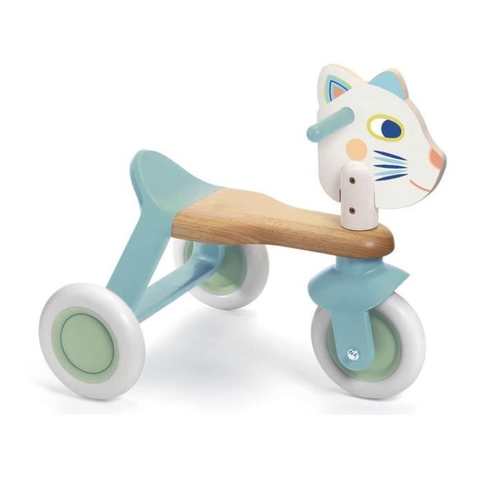 Loopwagen voor baby's - DJECO - BabyScooti - Blauw - 4 wielen - Max. gewicht 25 kg