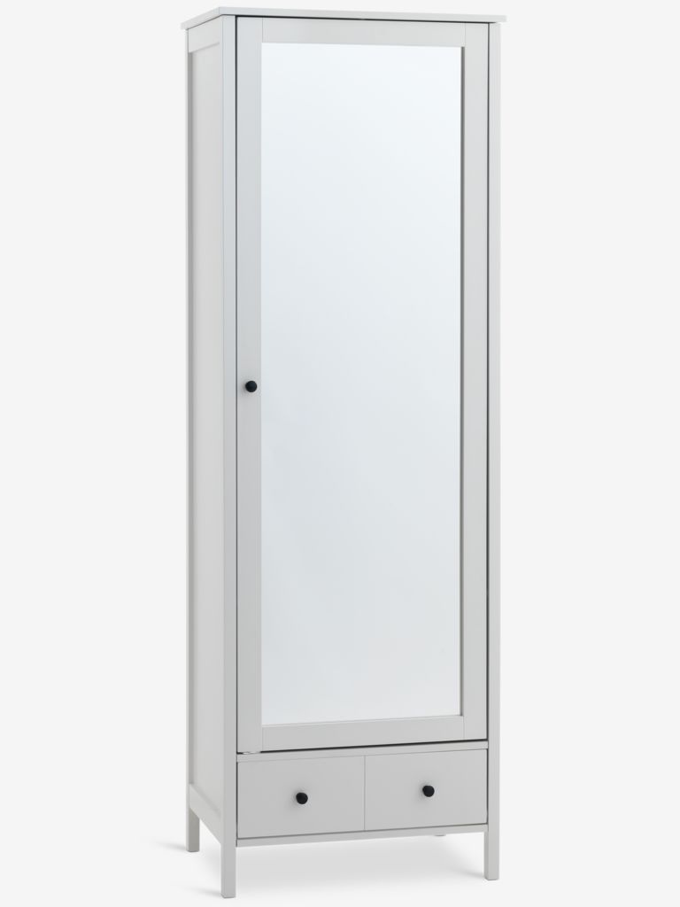 TERPET TERPET ormarić 60x180 s ogledalom, bijeli