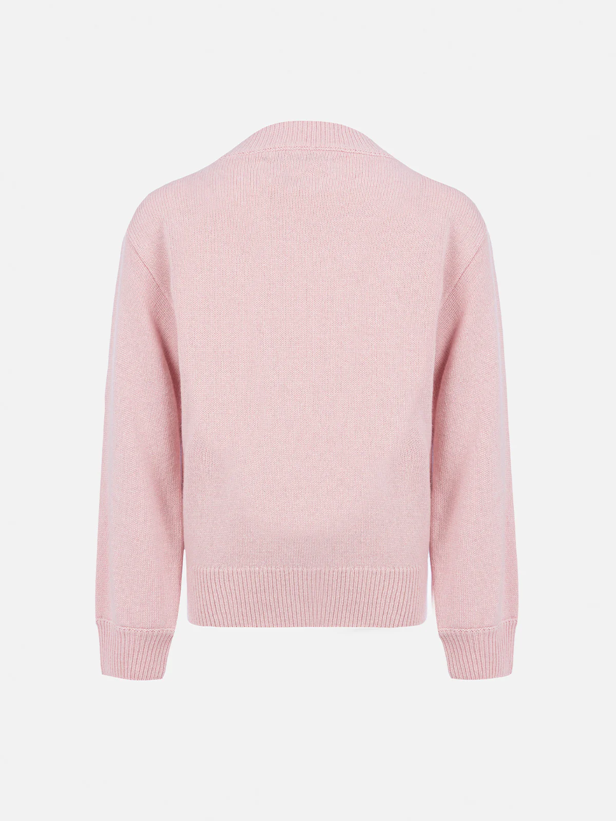 Danya rosa Pullover mit Rundhalsausschnitt für Mädchen mit Saint Barth Logo-Print