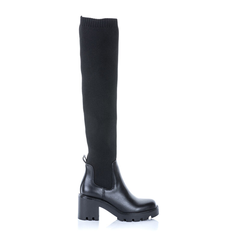  Schwarze Damenstiefel