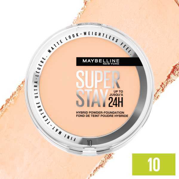 Maybelline Superstay 24H Hybridní pudrový make-up, 10