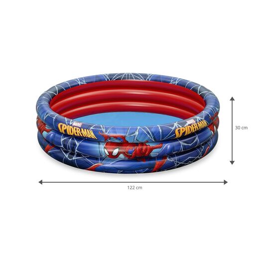 Piscine gonflable Bestway Spider-Man pour enfants 122 x 30 cm