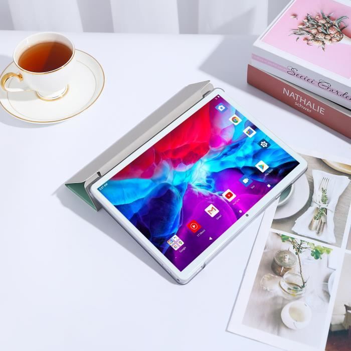 10-Zoll-Android-13-Tablet, 16 GB RAM, 128 GB ROM, 2 MP + 8 MP Kamera, 4G LTE, 2,5D IPS 800 x 1280 FHD, 6000 mAh Akku.