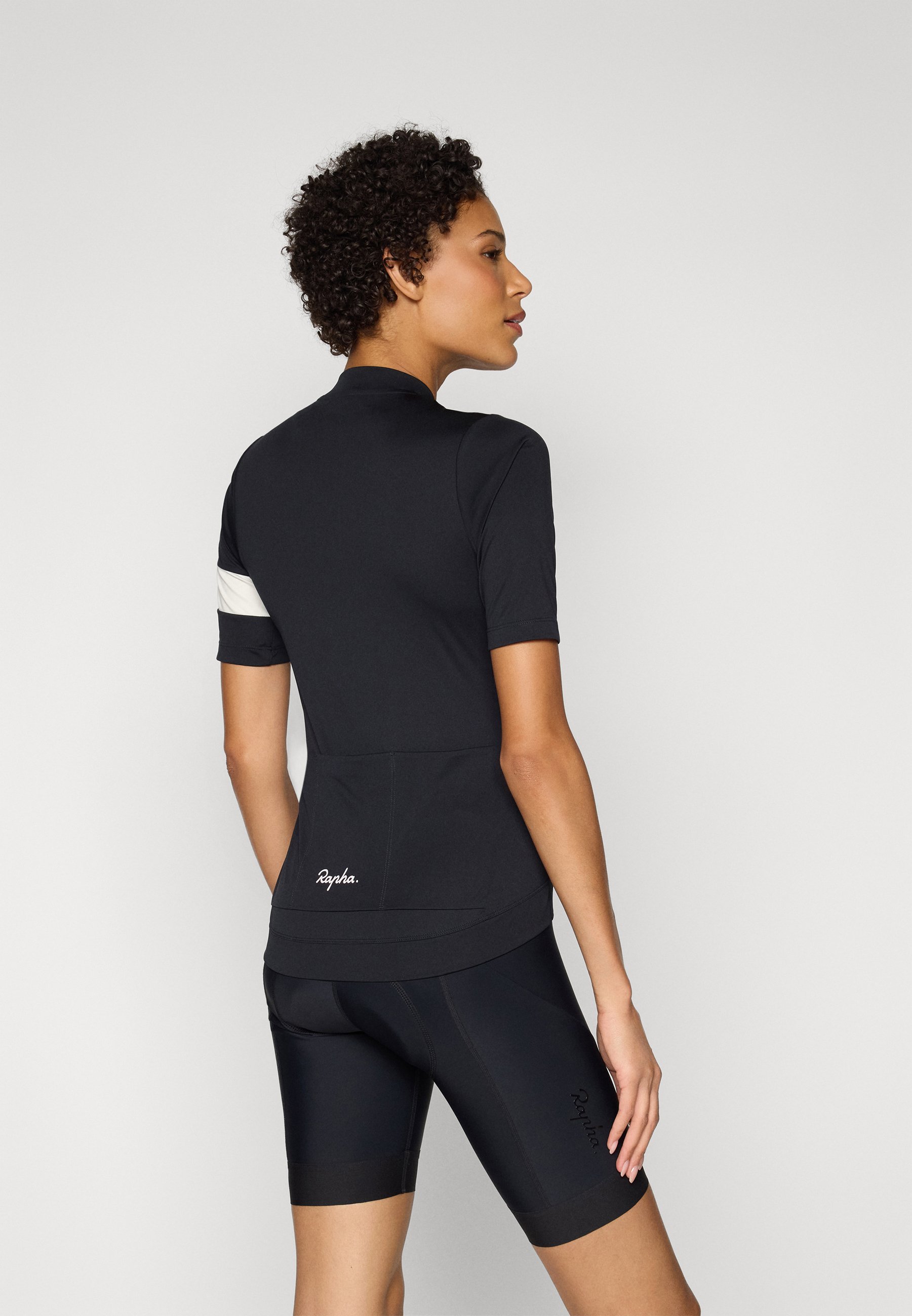 Rapha WOMENS CORE - Wielershirt - zwart/wit