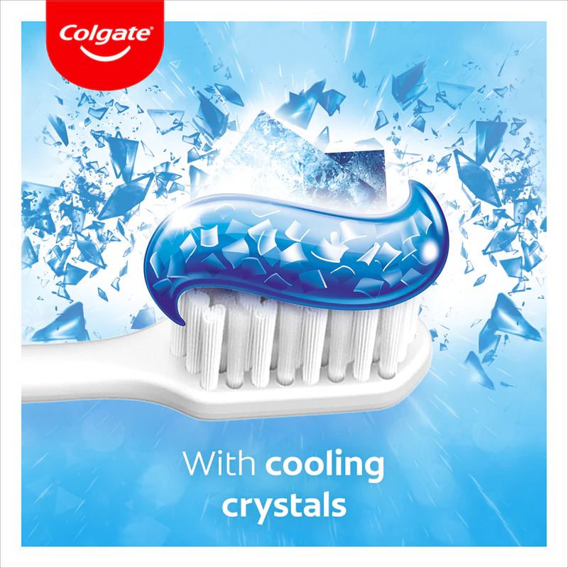 Creme dental clareador Colgate Max Fresh Cooling Crystals
