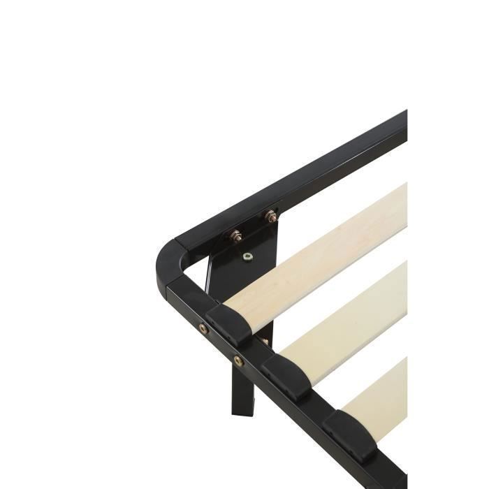 Estructura de cama de láminas DEWINNER ComfortKit de 90 x 190 cm - 26 cm