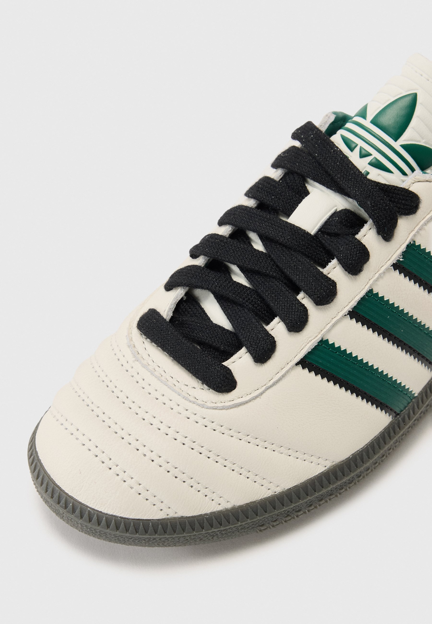 adidas Originals SAMBA UNISEX - Joggesko - core white/collegiate green/carbon