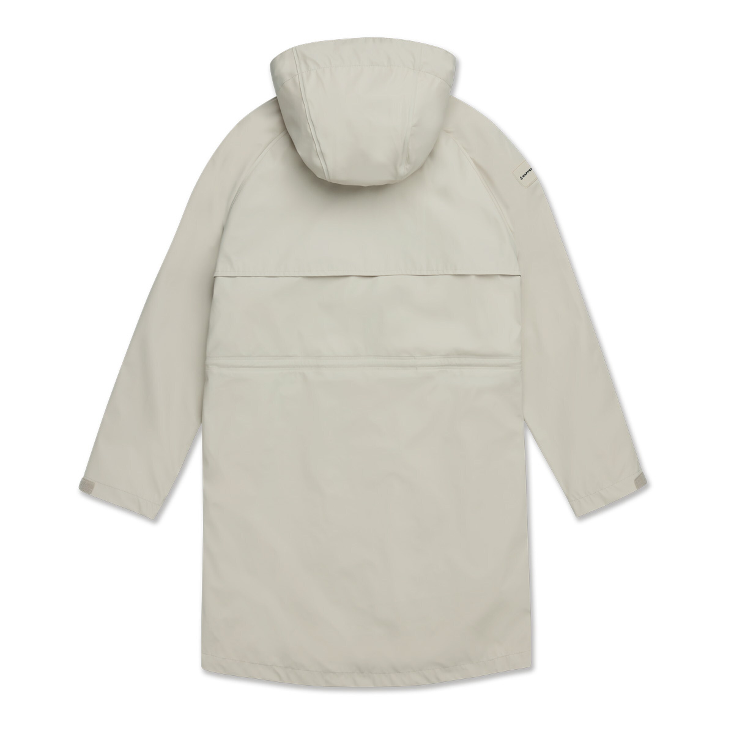 Veste imperméable longue en grès pour tous les jours