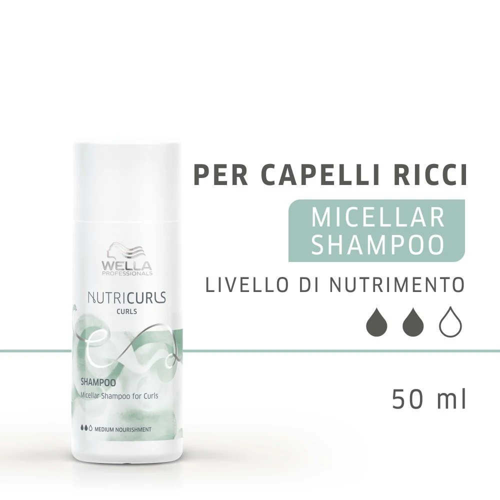 Nutricurls Nutricurls Shampoo Capelli Ricci - Shampoo Ricci Definiti
