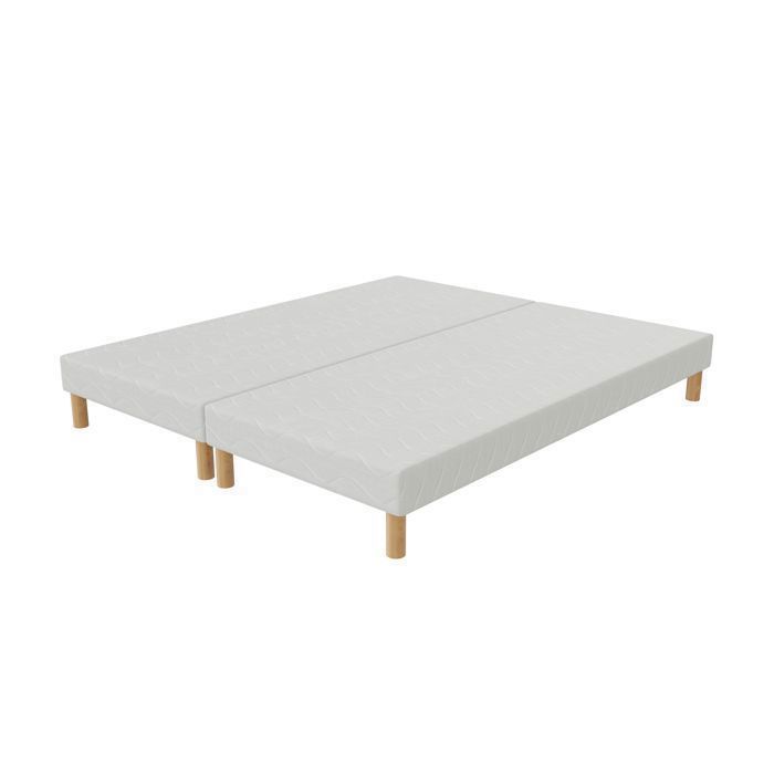 Sommier Tapissier FIRST 200x200 cm (2x100/200) – 2 Blocs