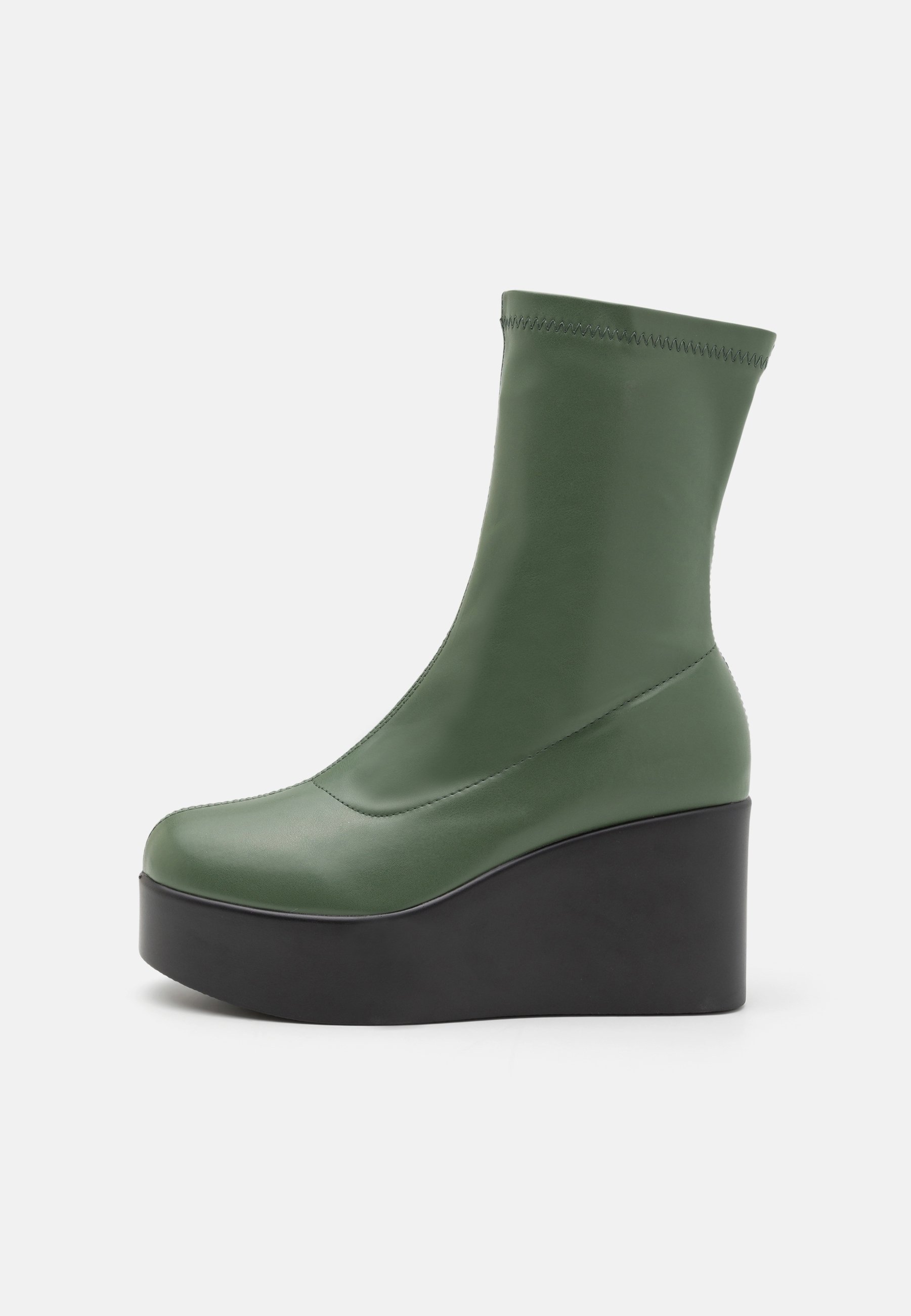 RAID Stiefeletten mit hohem Absatz – dunkelgrün