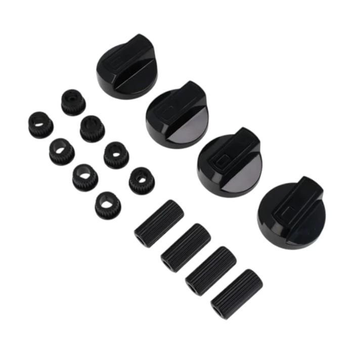 Bouton universel noir multi-axes par 4 - Cuisiniere Divers - Boutons
