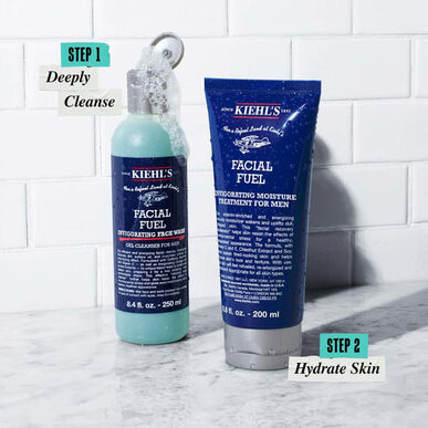 Kiehl's Pack Facial Fuel Facial Wash and Moisturizer Αναζωογονητικό Σετ Δώρου Προσώπου 1 τεμάχιο 1 τεμάχιο