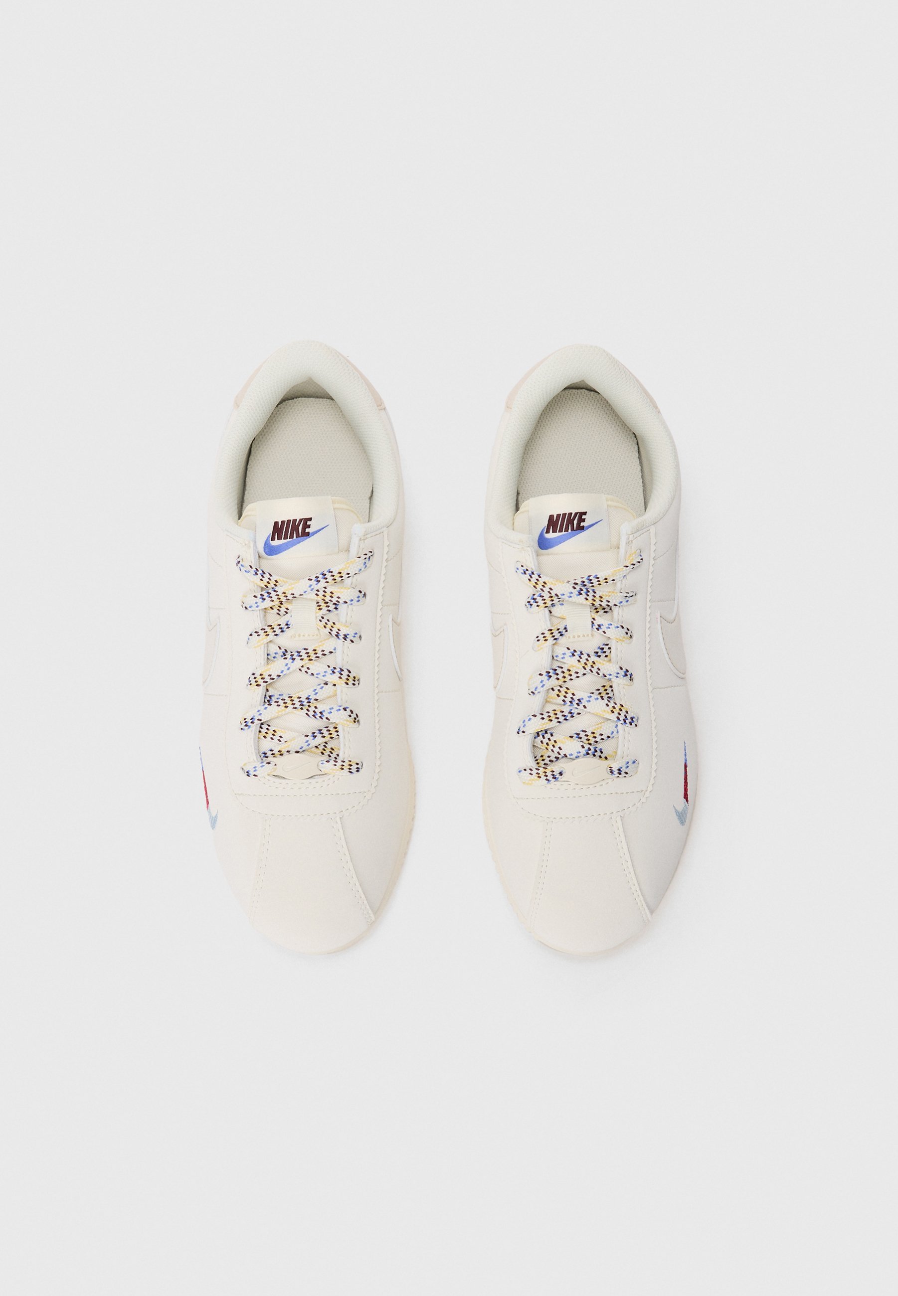 Nike Sportswear CORTEZ UNISEX - Buty sportowe - miękka perła/jasne drewno orzechowe/błękit kometowy/burgundowy crush