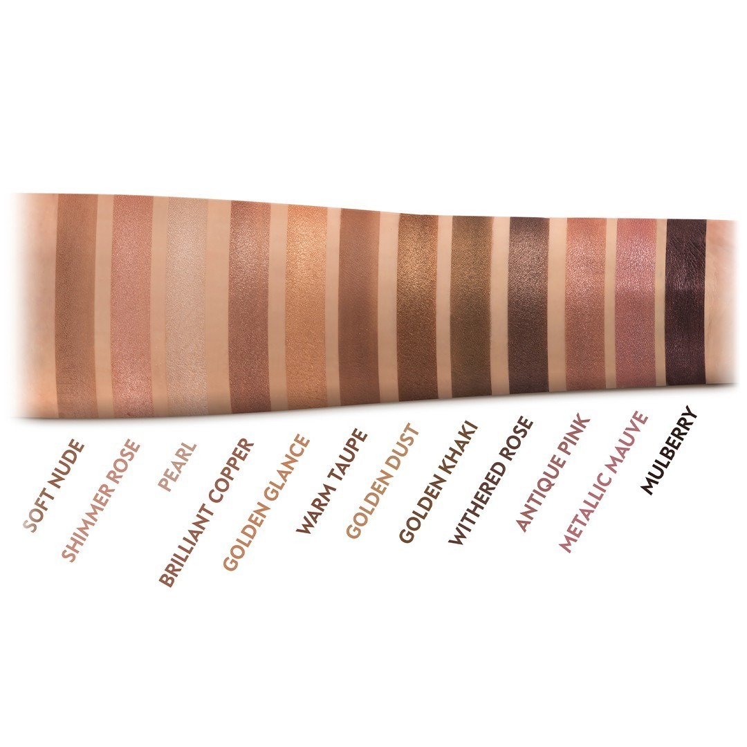 Paleta očných tieňov Luvia Rose Golden – Nekonečné telové odtiene, zv. 1 – 1 kus